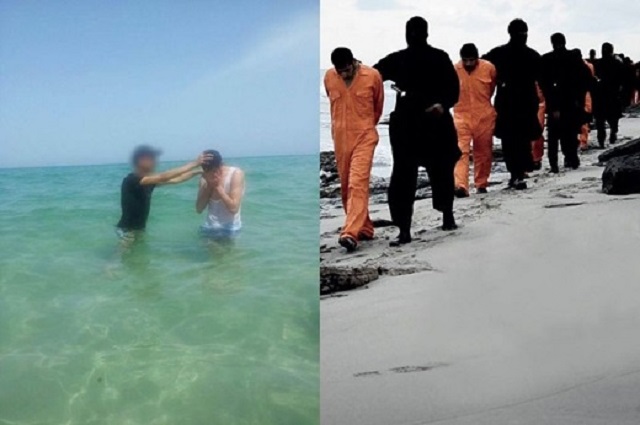 Ex-Muçulmano Batiza Convertidos na Mesma Praia onde o EI Decapitou 21 Cristãos