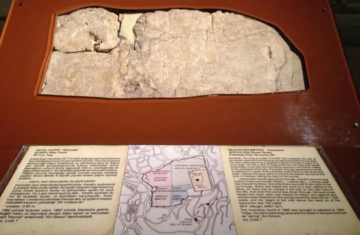 Inscrição do século VIII aC mostra fatos do rei Ezequias